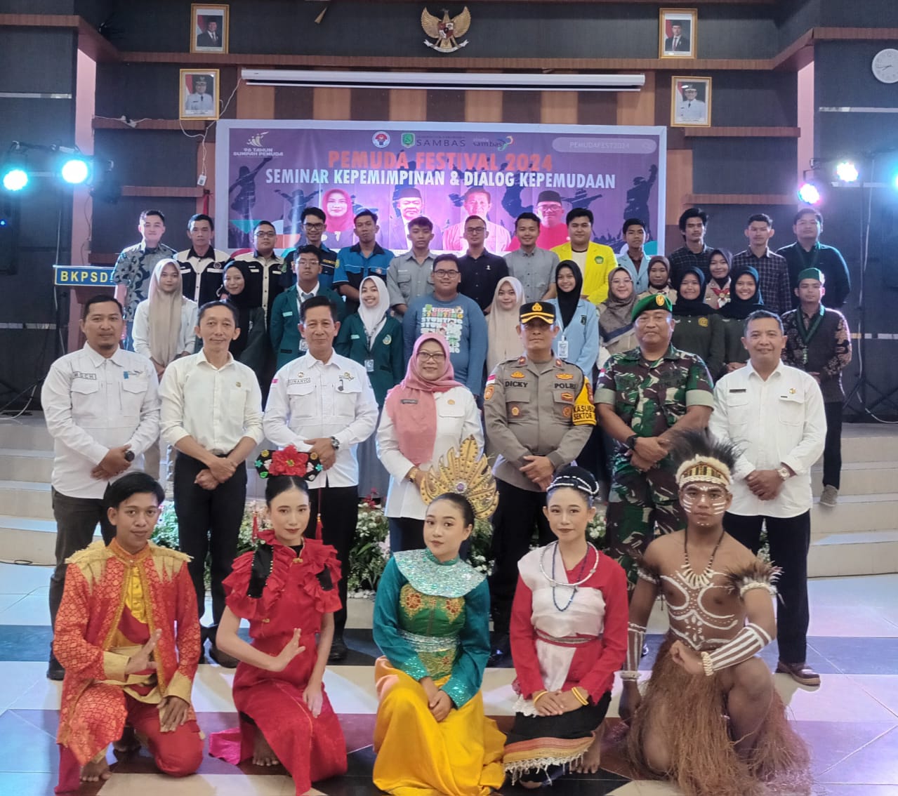 ASISTEN PEMERINTAHAN DAN KESRA BUKA PEMUDA FESTIVAL 2024