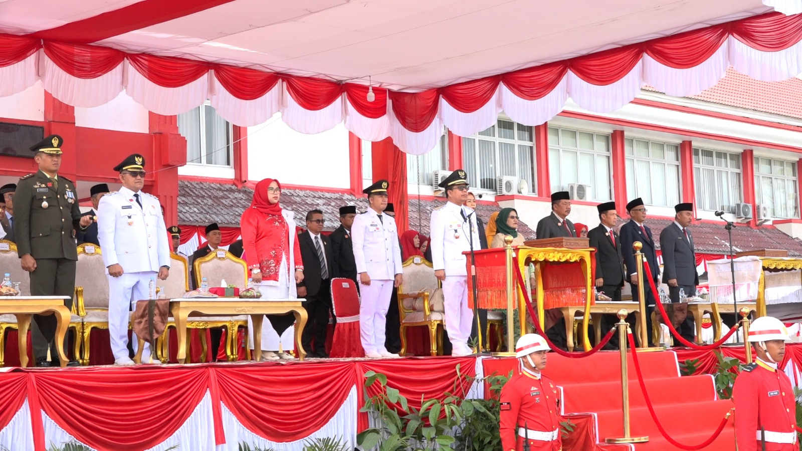 Puncak Peringatan HUT ke-80 Republik Indonesia di Sambas: Semangat Bersatu, Sejahtera, dan Maju