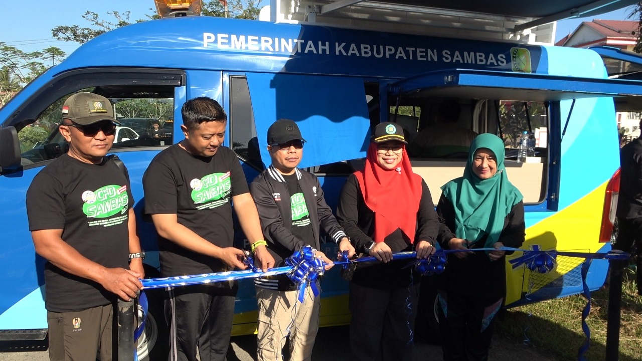 CFD SAMBAS 2026 RESMI DIBUKA, BUPATI SATONO DORONG GAYA HIDUP SEHAT DAN GELIAT EKONOMI MASYARAKAT