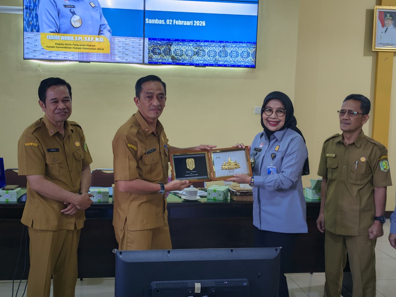 Pemkab Sambas Dukung Perlindungan Hukum Produk Daerah melalui Pendampingan Pendaftaran Kekayaan Intelektual