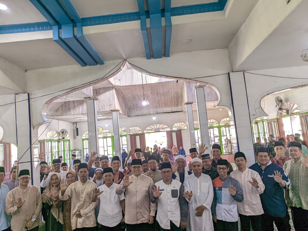 Wabup Heroaldi Pimpin Safari Ramadhan ke-5, Pererat Silaturahmi di Masjid Nurul Yaqin