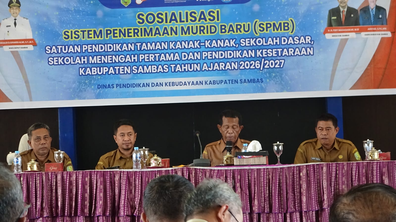 Sinergi Lintas Sektor, Sambas Pastikan SPMB 2026/2027 Lebih Transparan dan Akuntabel