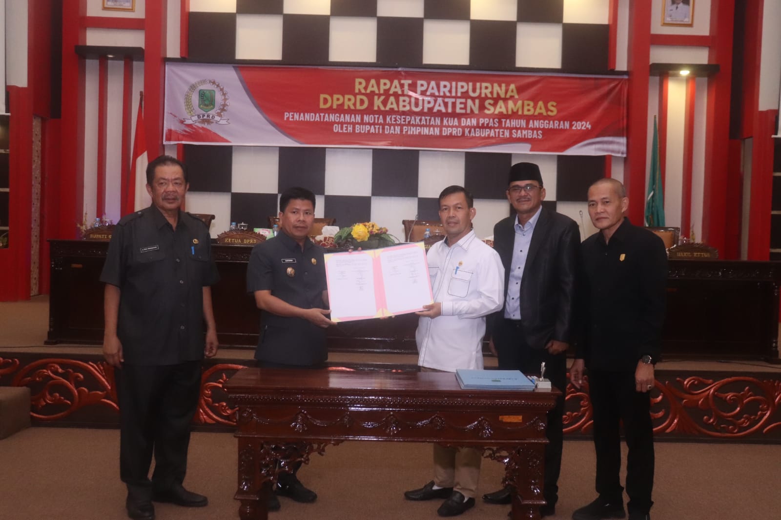 Penandatangan KUA PPAS 2024