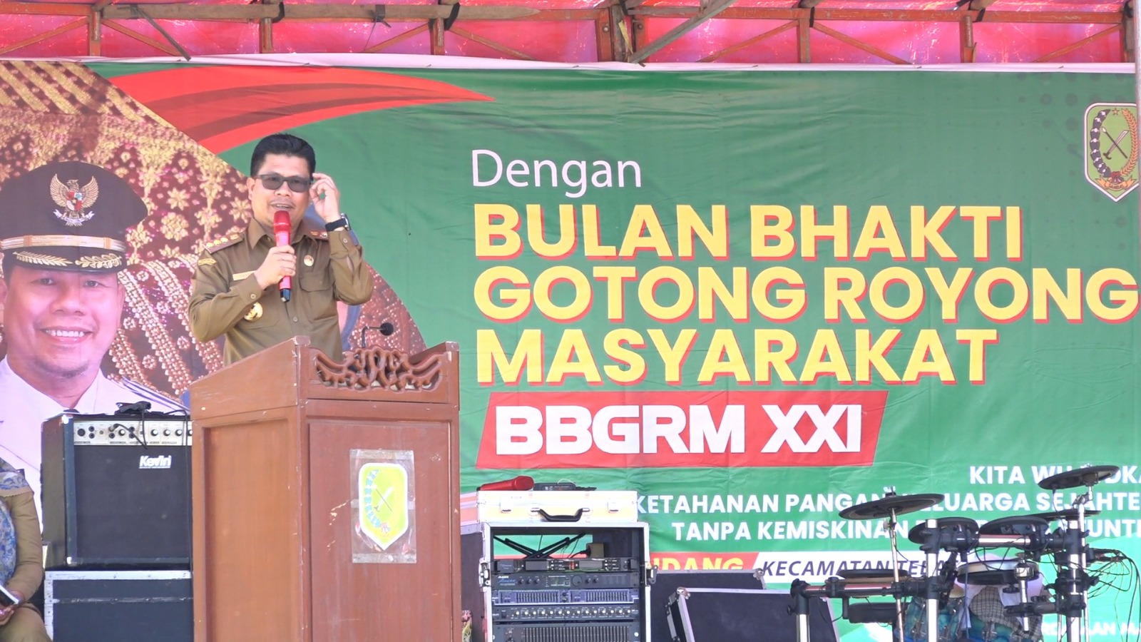 Bupati Satono Alokasikan 5 Miliar guna Lanjutkan Pembangunan Jalan Serindang